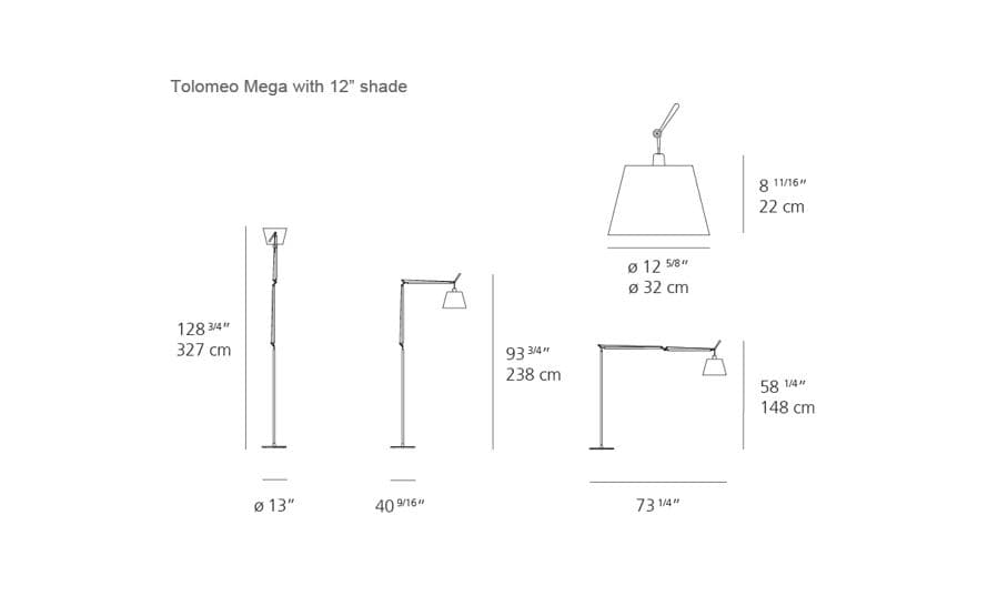 tolomeo mega floor lamp