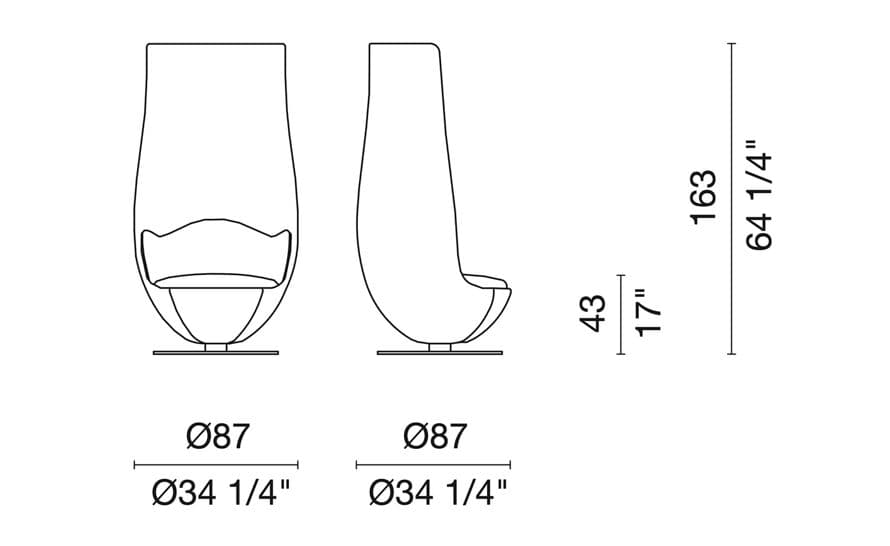 Wanders' Tulip Armchair