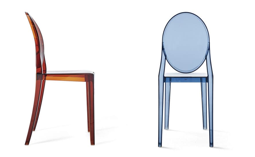 victoria ghost side chair 2 pack