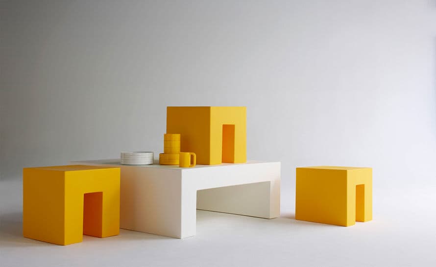 vignelli low table