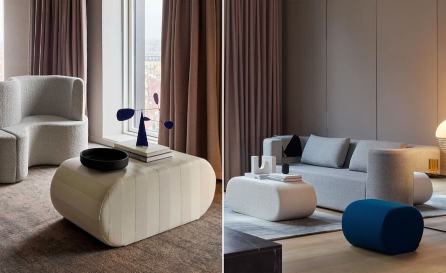 panton welle 2 low lounge seating