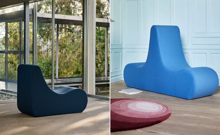 panton welle 5 low lounge seating