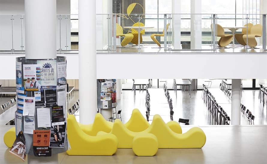 panton welle 5 low lounge seating