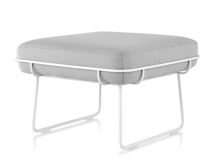 wireframe ottoman