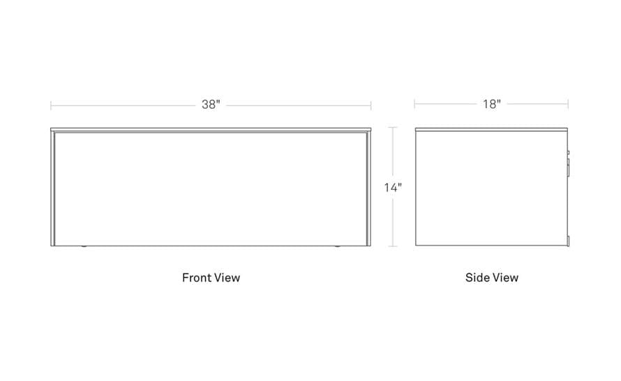 wonder wall 2.0 one door cabinet