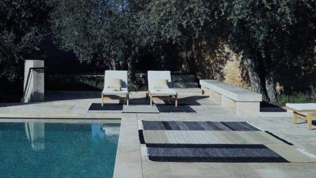Tres Outdoor Texture Rug video
