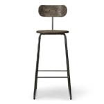 earth stool with backrest