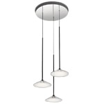 orsa three light chandelier