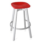 su stool with plastic seat