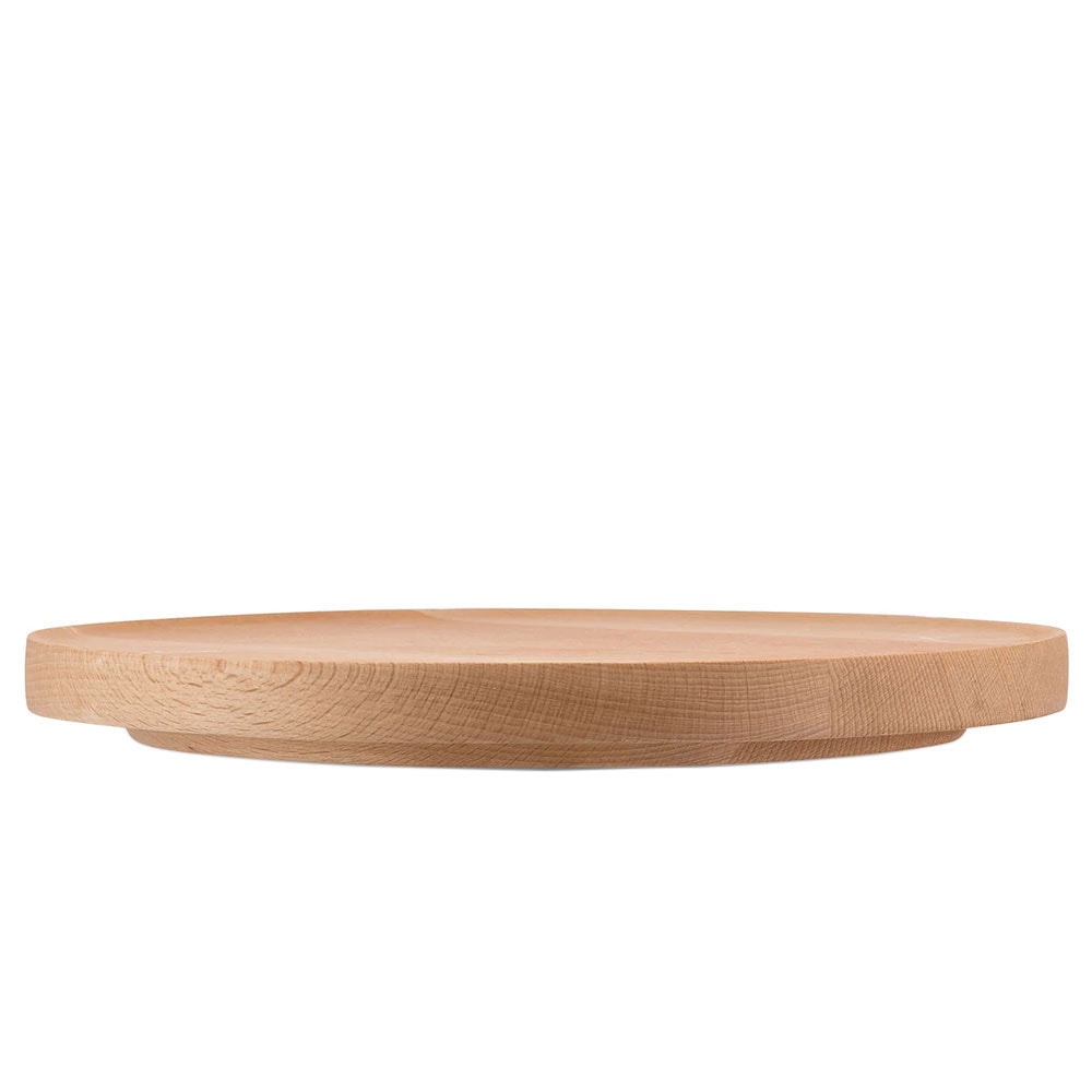 alessi tonale beech-wood plate
