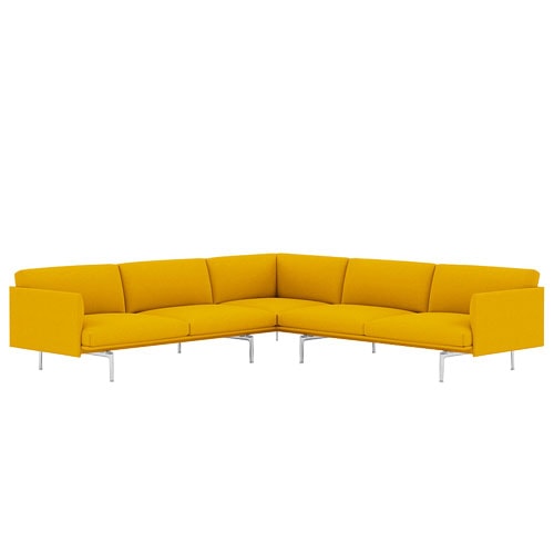 outline corner sofa