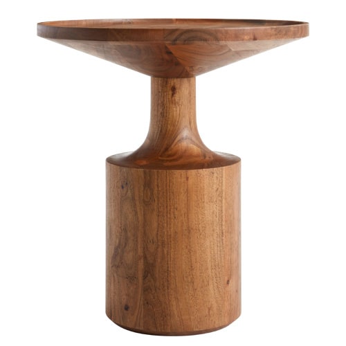 turn tall side table