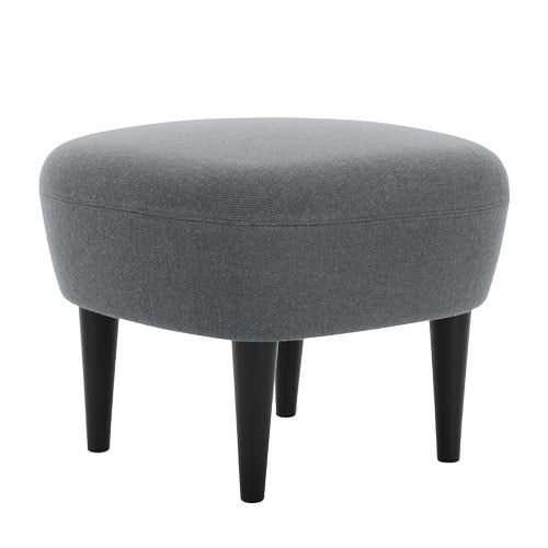 wingback ottoman
