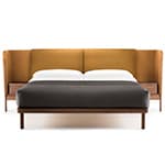 dubois low queen size bed with side tables 112aq