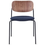 portrait side chair with upholstered seat